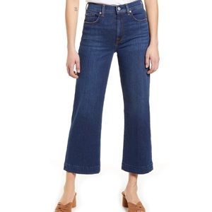 7 For All Mankind High Waist Cropped Jeans Size 27